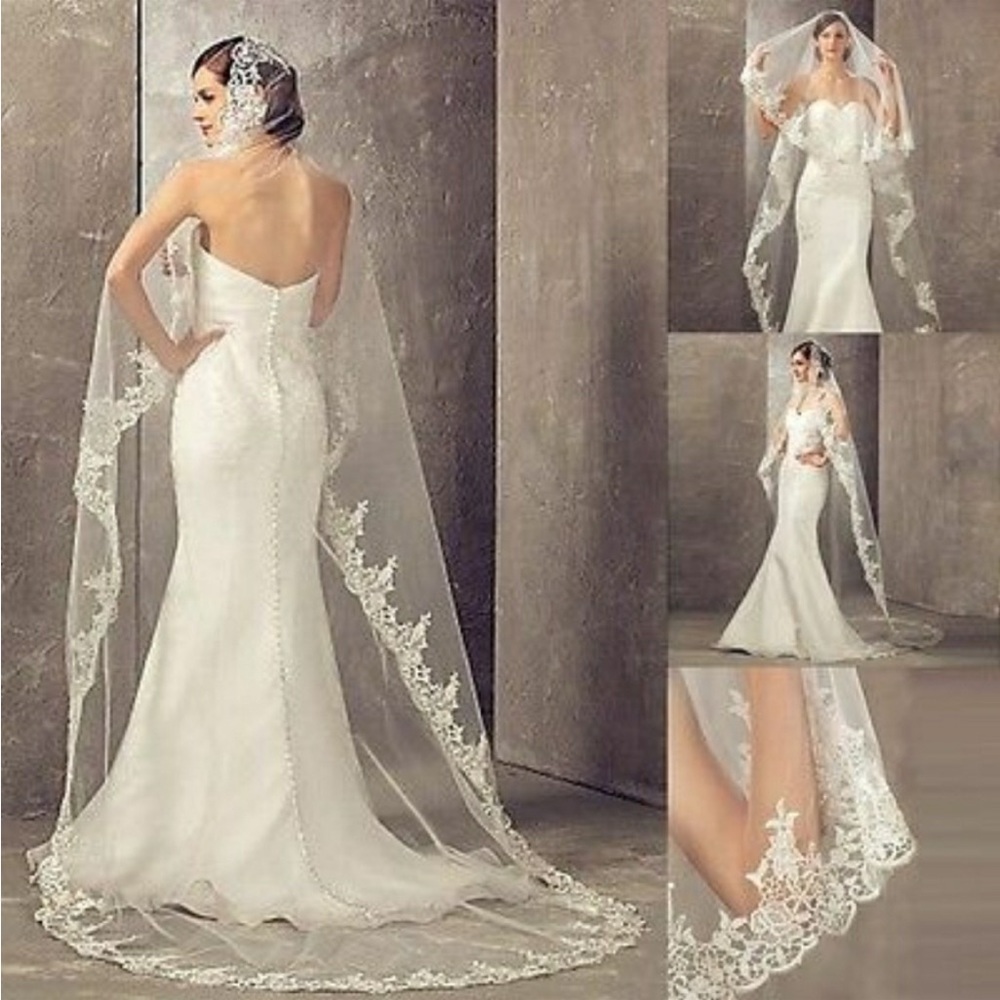 ❤️New Brides Wedding Veil.